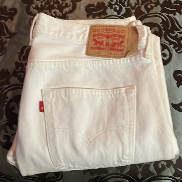 White new without tags 501s - Picture 2 of 4